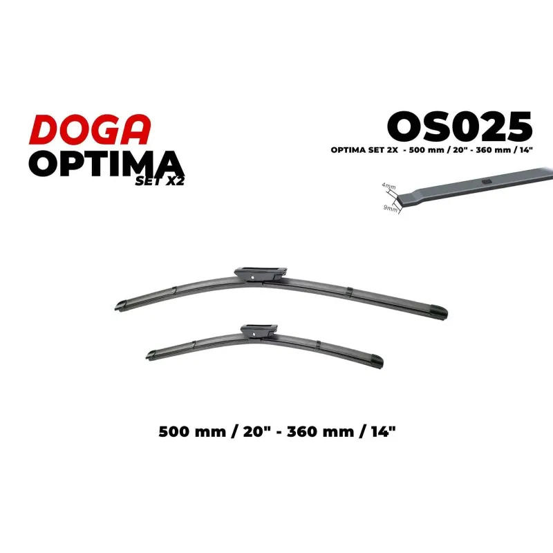 DOGA OS025 Limpiaparabrisas