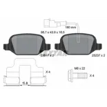 TEXTAR 2351705 Juego de pastillas de freno