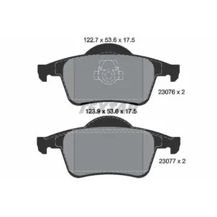 TEXTAR 2307602 Juego de pastillas de freno