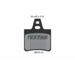 TEXTAR 2057511 Juego de pastillas de freno