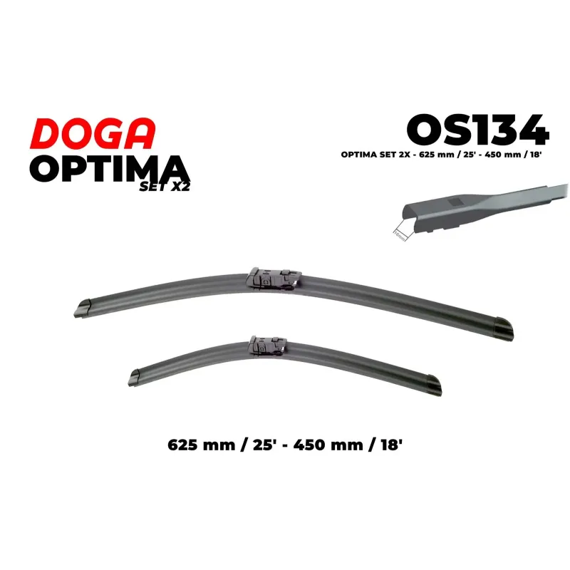 DOGA OS134 Limpiaparabrisas