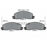 TEXTAR 2092602 Juego de pastillas de freno