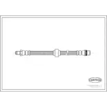 CORTECO 19020611 Tubo flexible de frenos