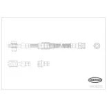 CORTECO 19036355 Tubo flexible de frenos
