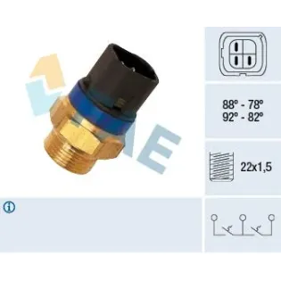 FAE 38110 Interruptor de temperatura, ventilador del radiador