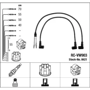 NGK 8621 Juego de cables de encendido