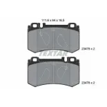 TEXTAR 2347801 Juego de pastillas de freno