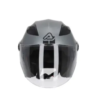 Casco Jet Acerbis Firstway 2.0 homologación 22-06 gris 0025424.070