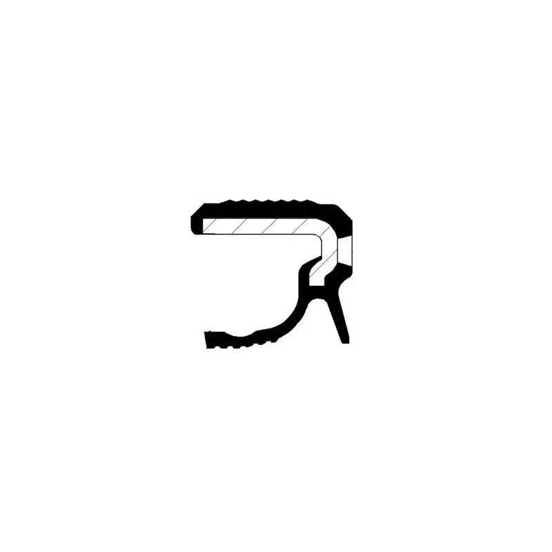 CORTECO 19036884B Retén para ejes, cigüeñal