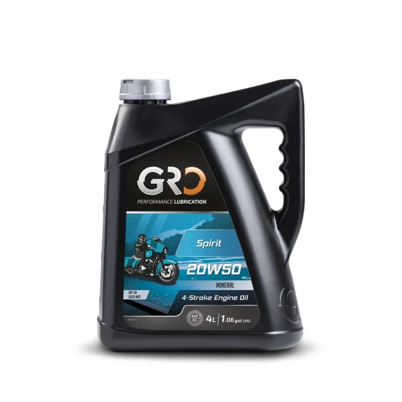 Aceite de motor GRO Spirit 20W50 4 litros 9002160