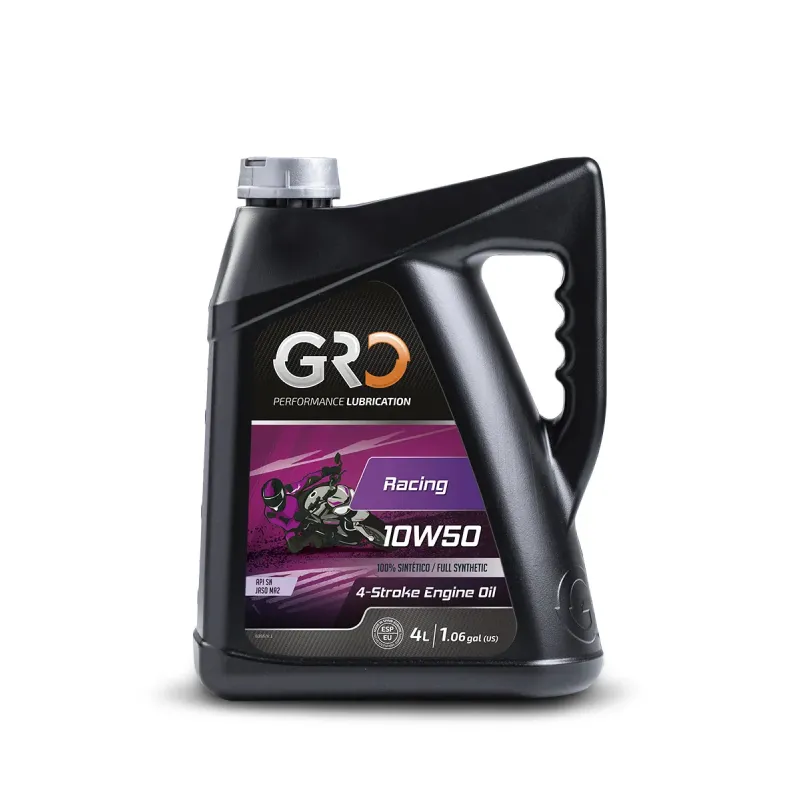 Aceite de motor GRO Racing 10W50 4 litros 9007460