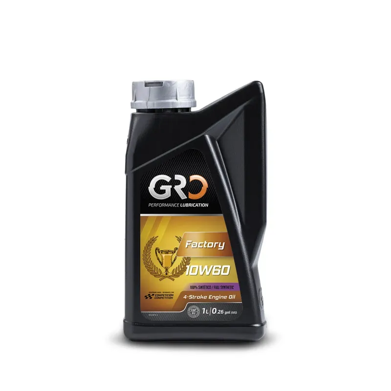 Aceite de motor GRO Factory 10W60 Aceite de motor GRO Factory 10W60