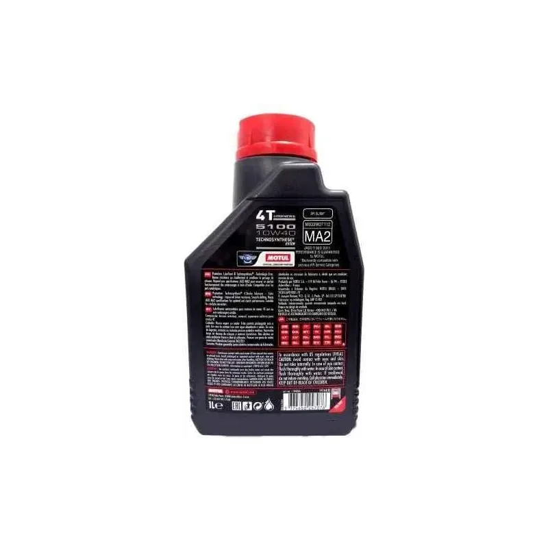 Aceite MOTUL 5100 10W40 4T 1L   104066