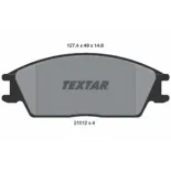 TEXTAR 2101204 Juego de pastillas de freno