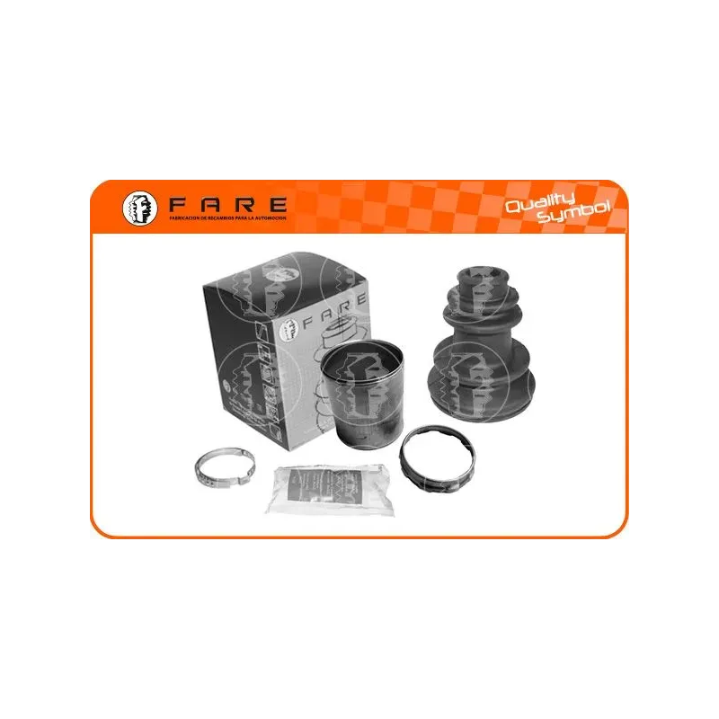 FARE SA K4484 Juego de fuelles, árbol de transmisión