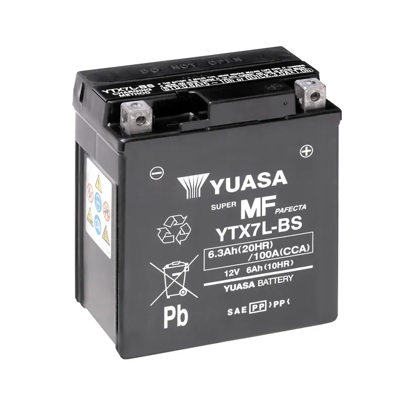 Batería Yuasa MF 6.3Ah CP - YTX7L-BS