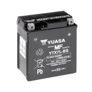 Batería Yuasa MF 6.3Ah WC - YTX7L