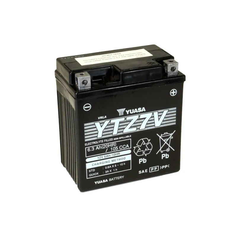 Batería Yuasa MF 6.3Ah WC - YTZ7V