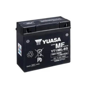 Batería para motocicleta Yuasa MF 19Ah CP - YT19BL-BS