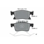 TEXTAR 2234501 Juego de pastillas de freno