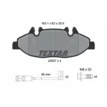 TEXTAR 2400701 Juego de pastillas de freno