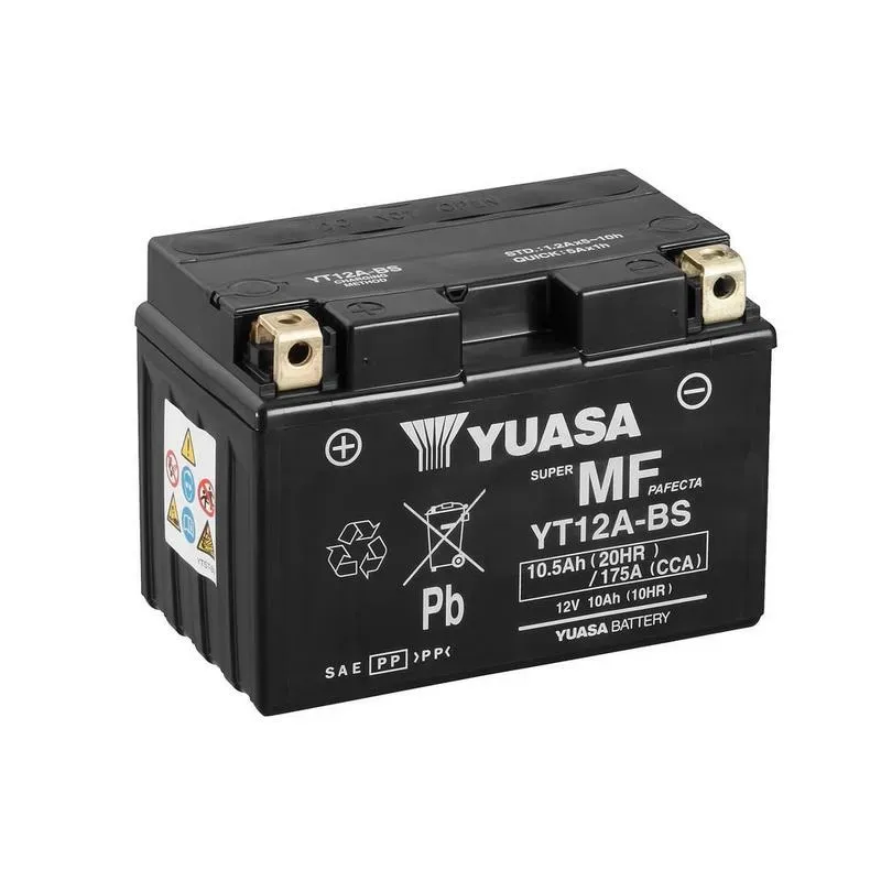 Batería Yuasa MF 10.5Ah CP - YT12A-BS