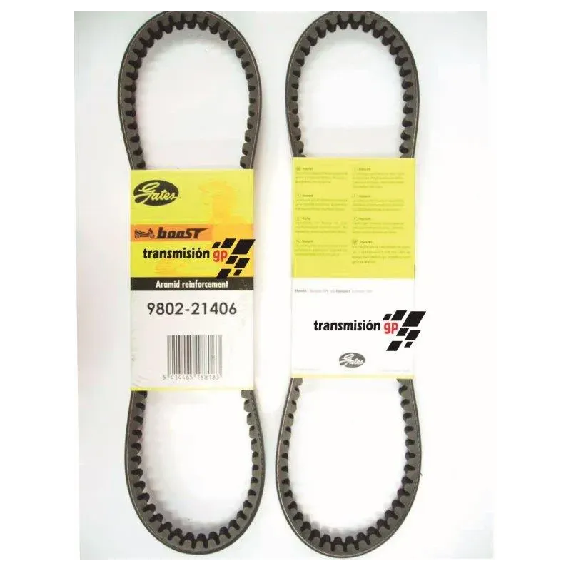 Correa para moto Honda 100 Scoopy Sh Gates 9802 21406