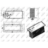 NRF 30292 Radiador de aire de admisión