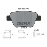TEXTAR 2456301 Juego de pastillas de freno