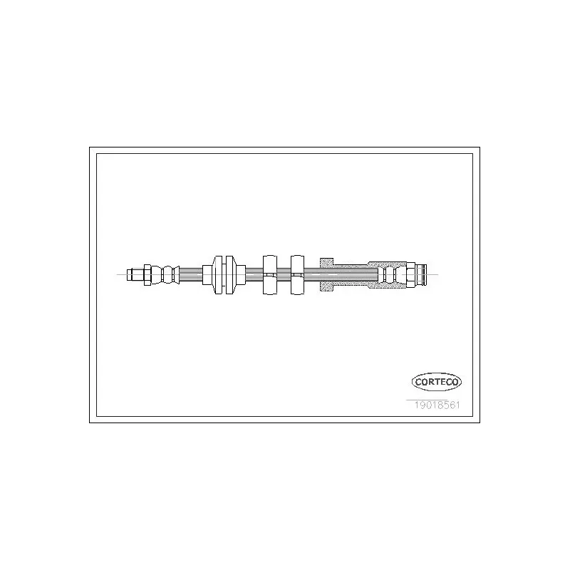CORTECO 19018561 Tubo flexible de frenos