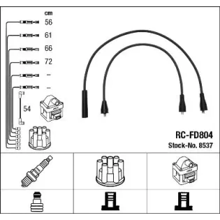 NGK 8537 Juego de cables de encendido