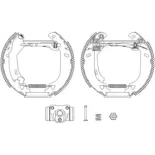 TEXTAR 84049103 Juego de zapatas de frenos