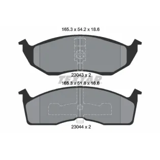 TEXTAR 2304301 Juego de pastillas de freno