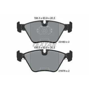 TEXTAR 2318302 Juego de pastillas de freno