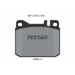 TEXTAR 2039204 Juego de pastillas de freno
