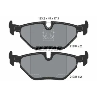 TEXTAR 2193402 Juego de pastillas de freno