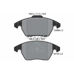 TEXTAR 2358901 Juego de pastillas de freno