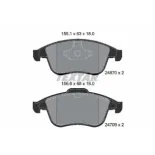 TEXTAR 2487001 Juego de pastillas de freno