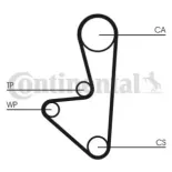 CONTINENTAL CTAM CT718WP1 Bomba de agua + kit correa distribución