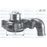 DOLZ F155 Bomba de agua, refrigeración del motor