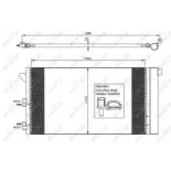 NRF 35921 Condensador, aire acondicionado