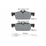 TEXTAR 2522201 Juego de pastillas de freno