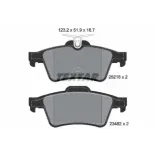 TEXTAR 2521801 Juego de pastillas de freno