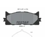 TEXTAR 2435001 Juego de pastillas de freno