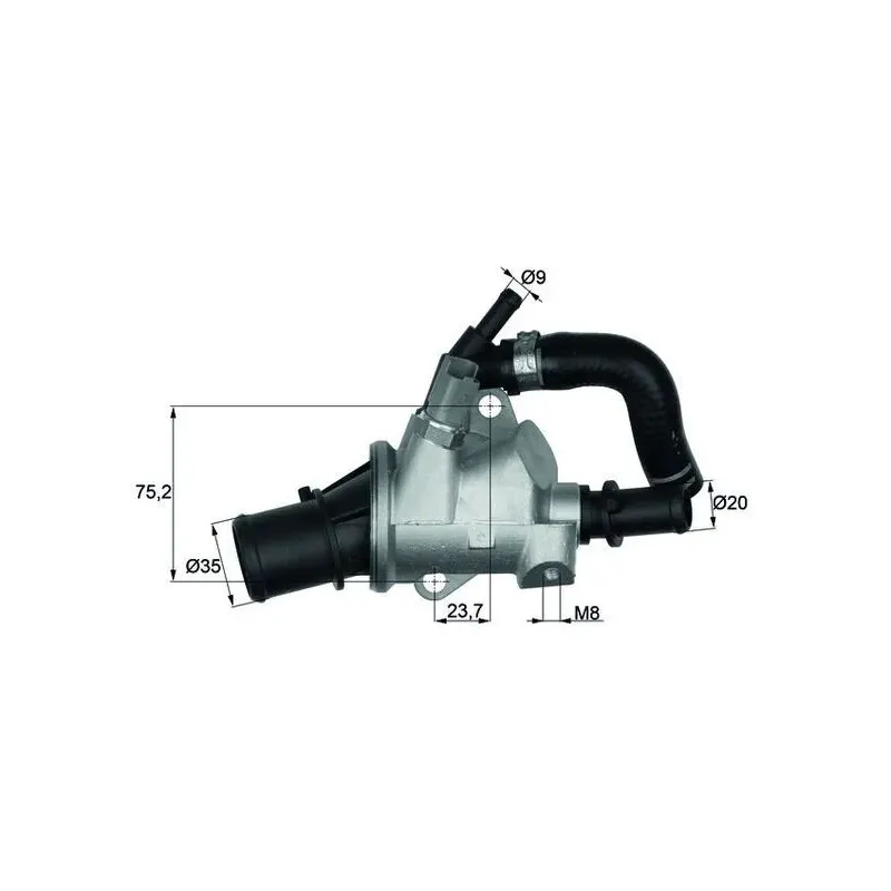 MAHLE TI 145 88 Termostato, refrigerante
