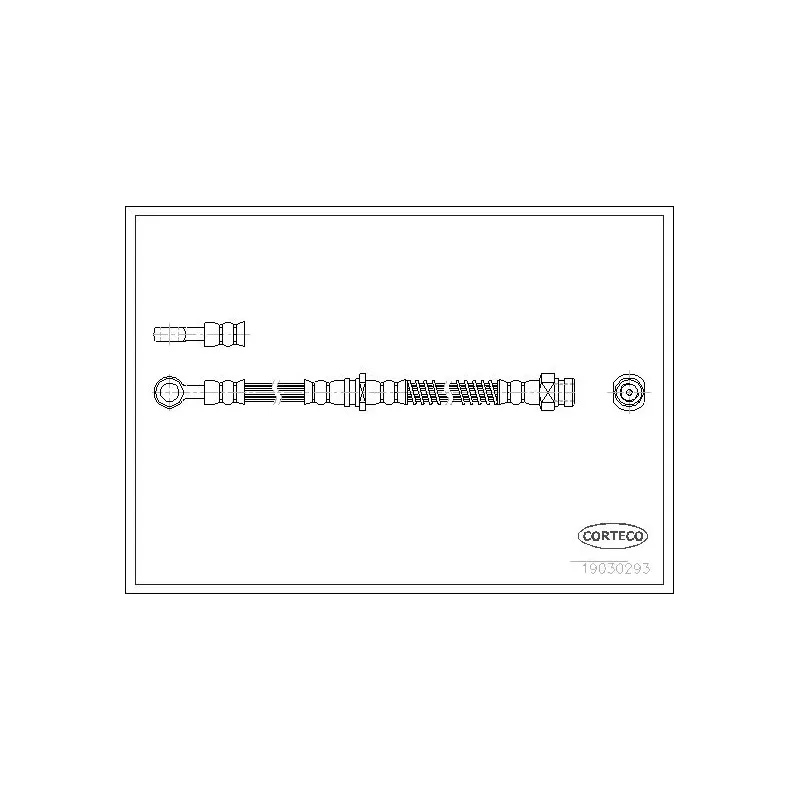 CORTECO 19030293 Tubo flexible de frenos