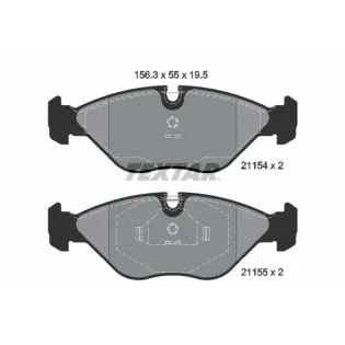 TEXTAR 2115402 Juego de pastillas de freno