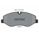 TEXTAR 2206201 Juego de pastillas de freno