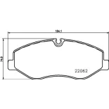 TEXTAR 2206201 Juego de pastillas de freno
