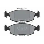 TEXTAR 2532301 Juego de pastillas de freno